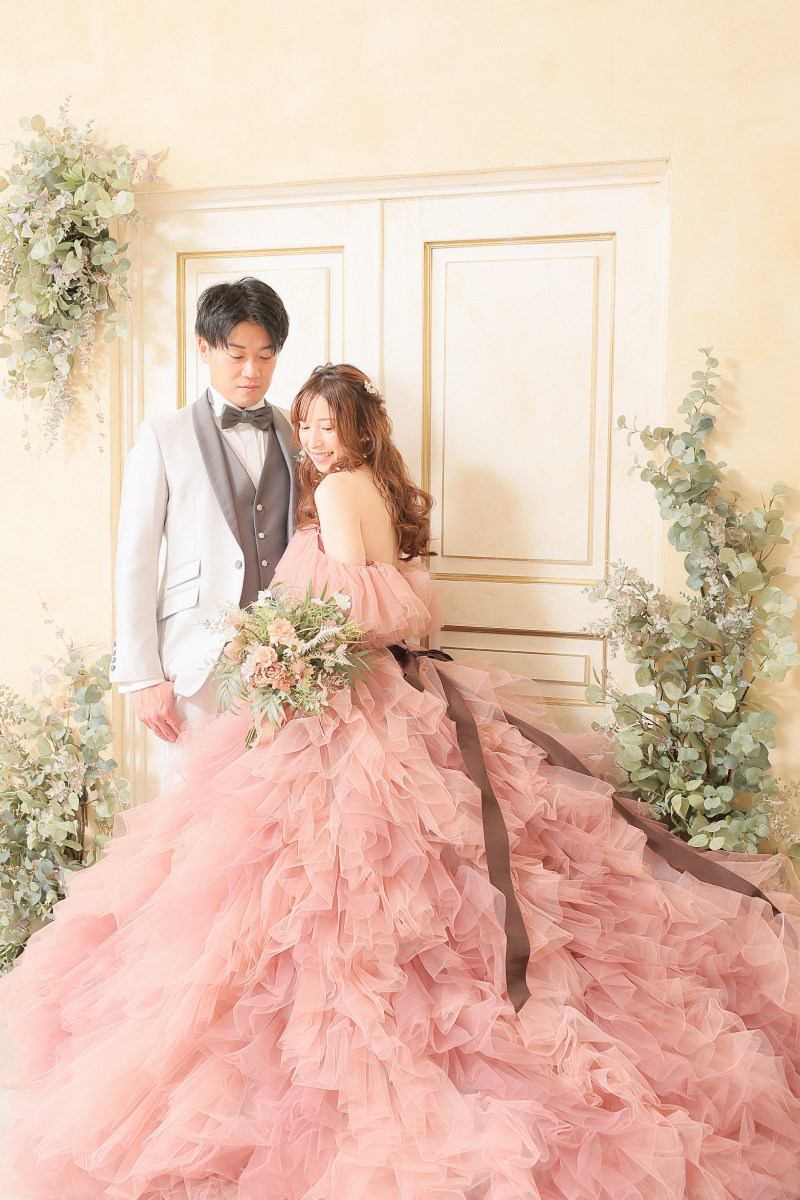 ボリュームのあるドレス♪