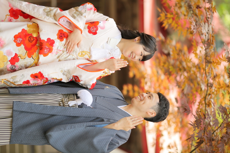 指輪を見せながら♪