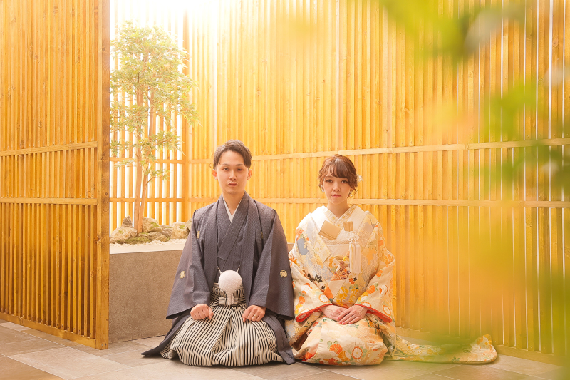 和装前撮りならでは