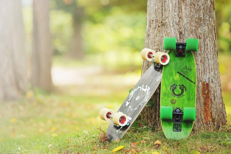 お二人のスケートボードも♪