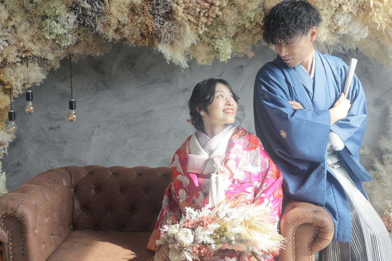 見つめあうお2人の表情に注目!