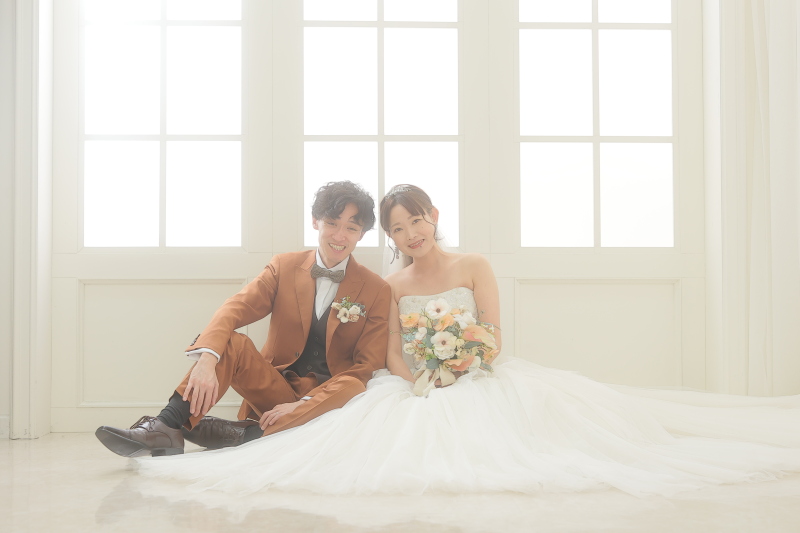 かわいいお座りショット♪