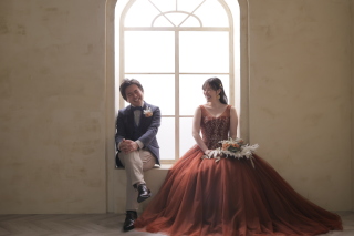 スタジオ３着撮影