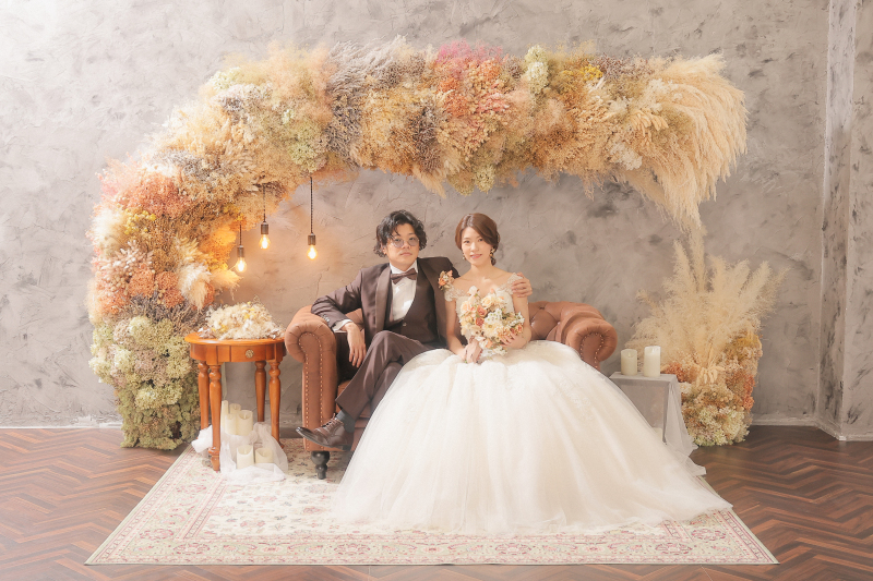 2着目はウェディングドレス