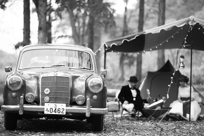 ヴィンテージ感溢れるかっこいい雰囲気で◎