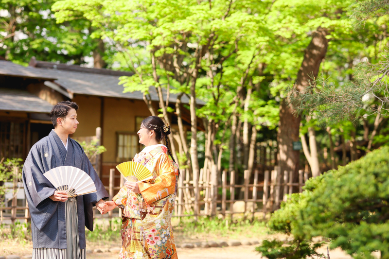 街中にある自然豊かな公園