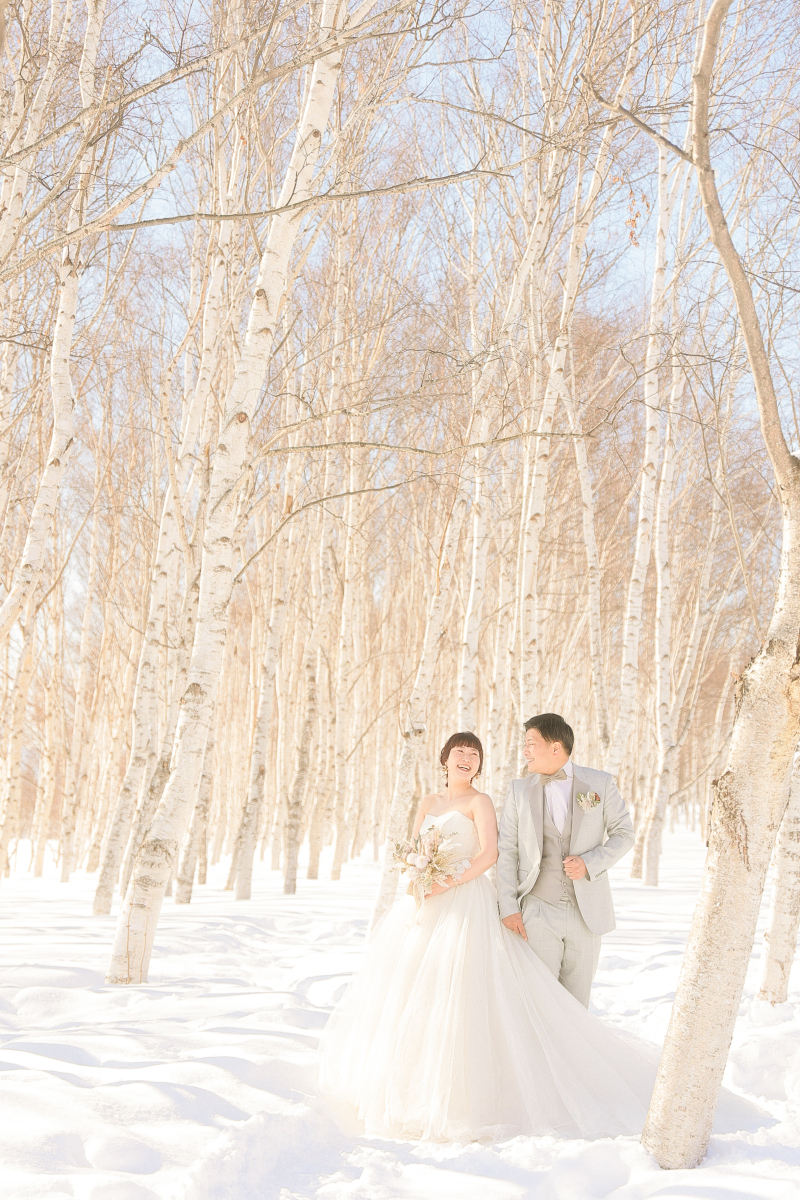 背中合わせからの振り向き♪