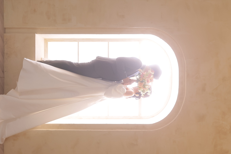 お顔隠しショット