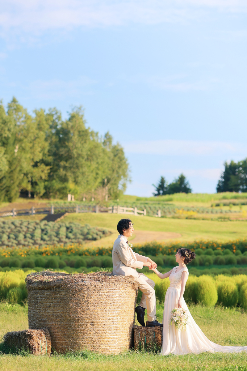 北海道らしさ全開で!
