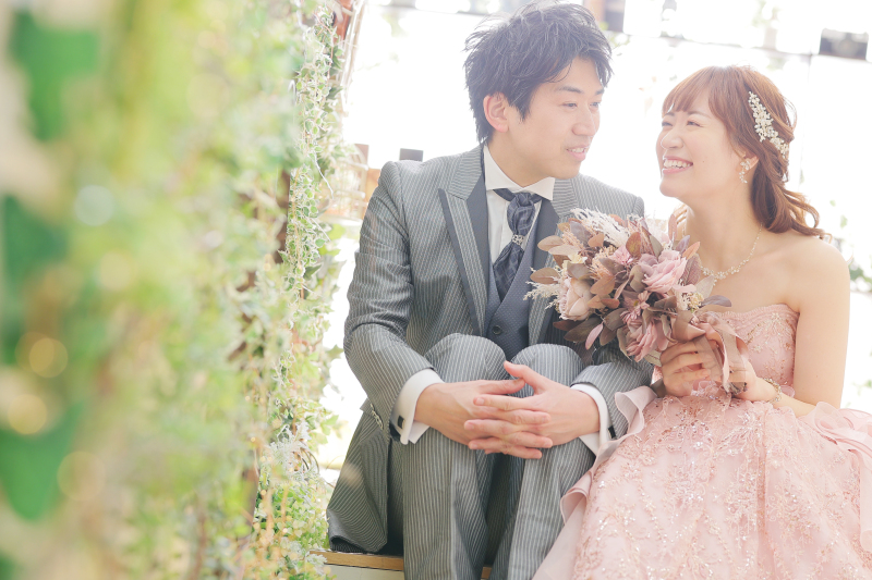 花嫁さまの笑顔が♡