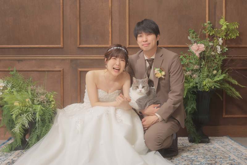 ねこちゃんとスタジオフォト⚘