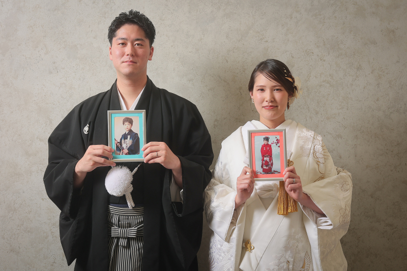 お写真と一緒に