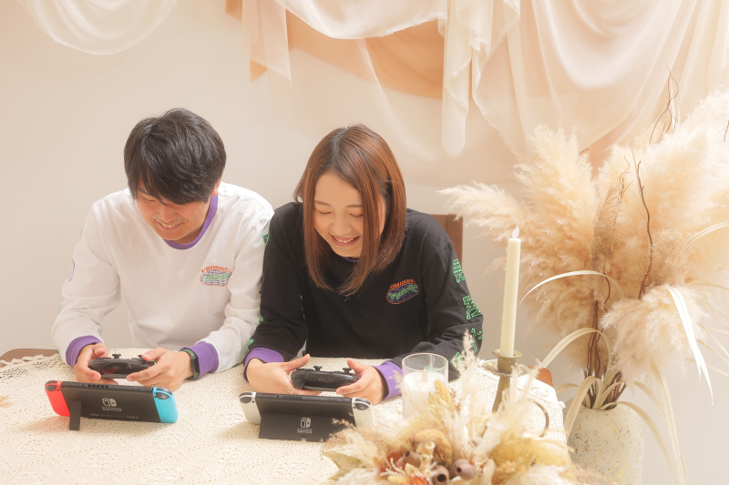 共通の趣味のアイテムで！