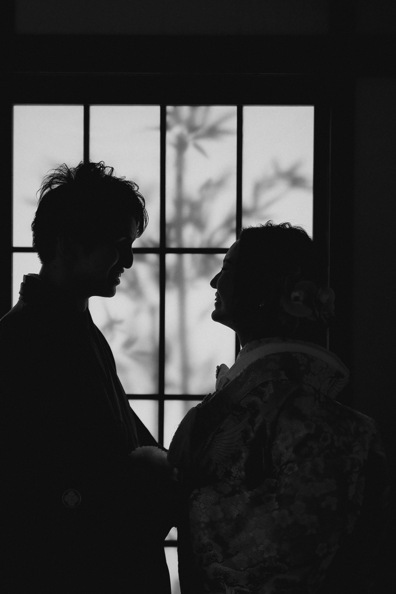 お２人のシルエット❀