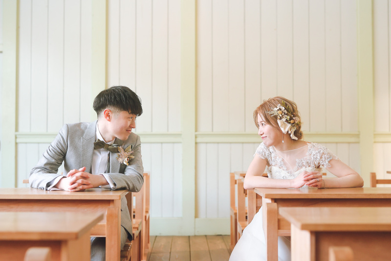 横並びに座って❁