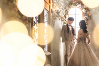 和洋装、スタジオでの撮影♪