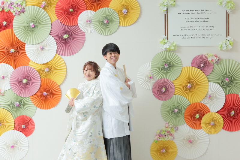 背中合わせショット‼