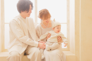 【スタジオ3着】家族との大切な思い出フォト