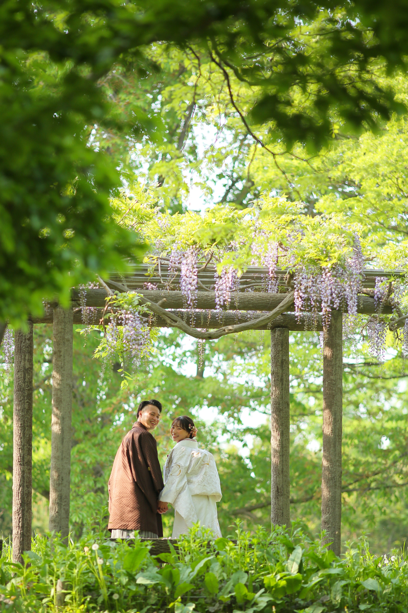 振り向きながら!