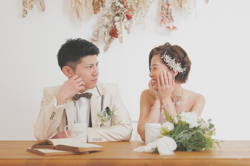 お互いのほうをみて❁