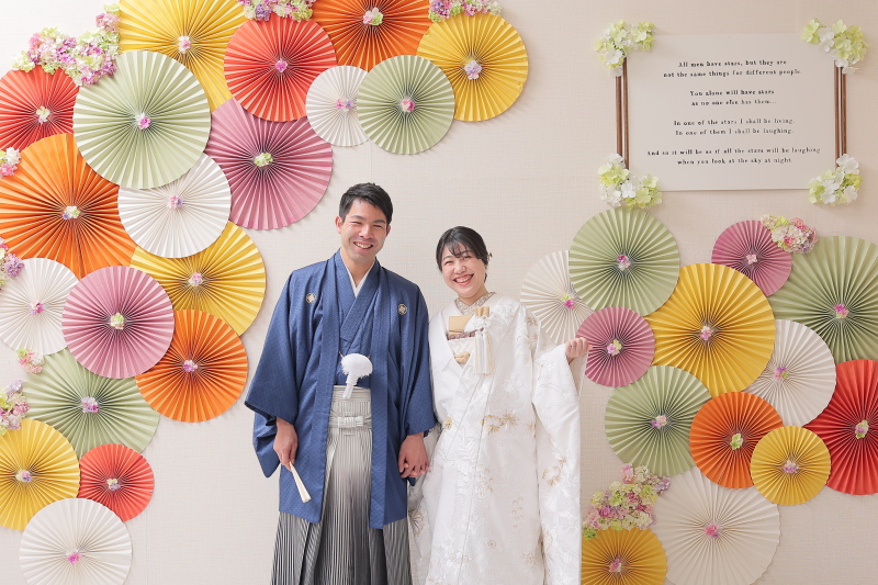 笑顔の素敵なお2人❁