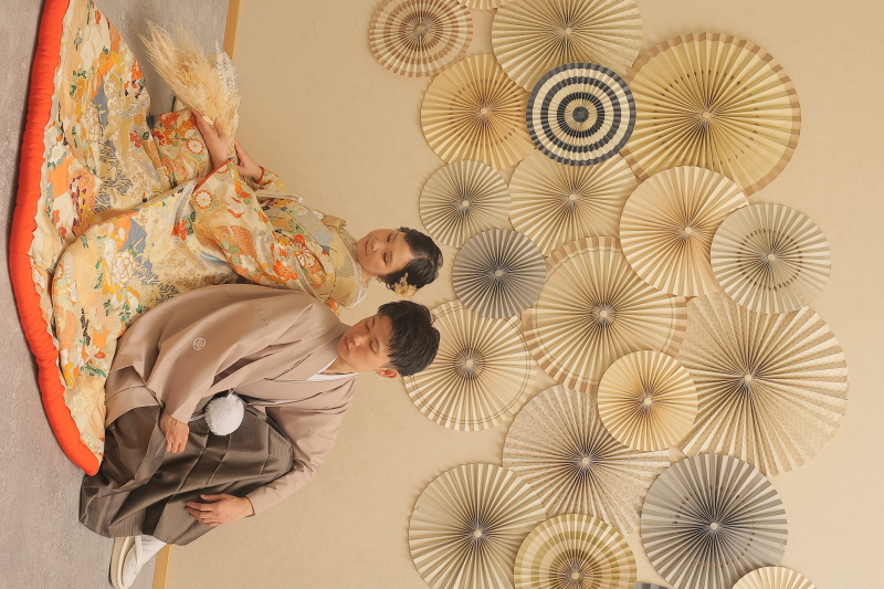 お座りショット