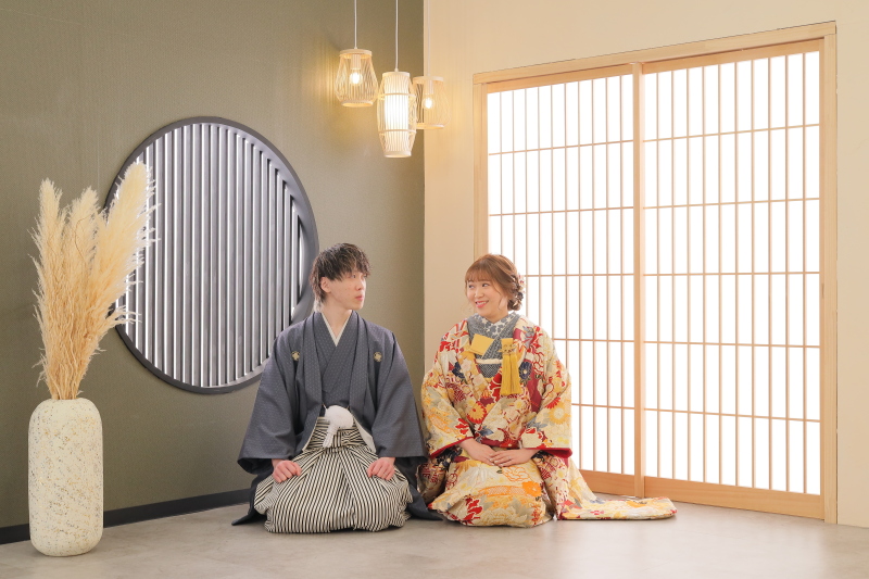 和装前撮りといえば・・