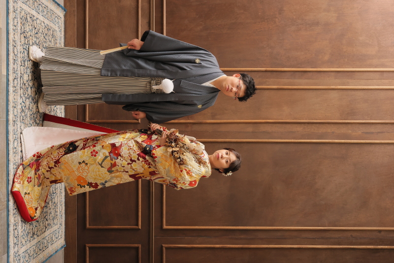 和装にチェンジ!