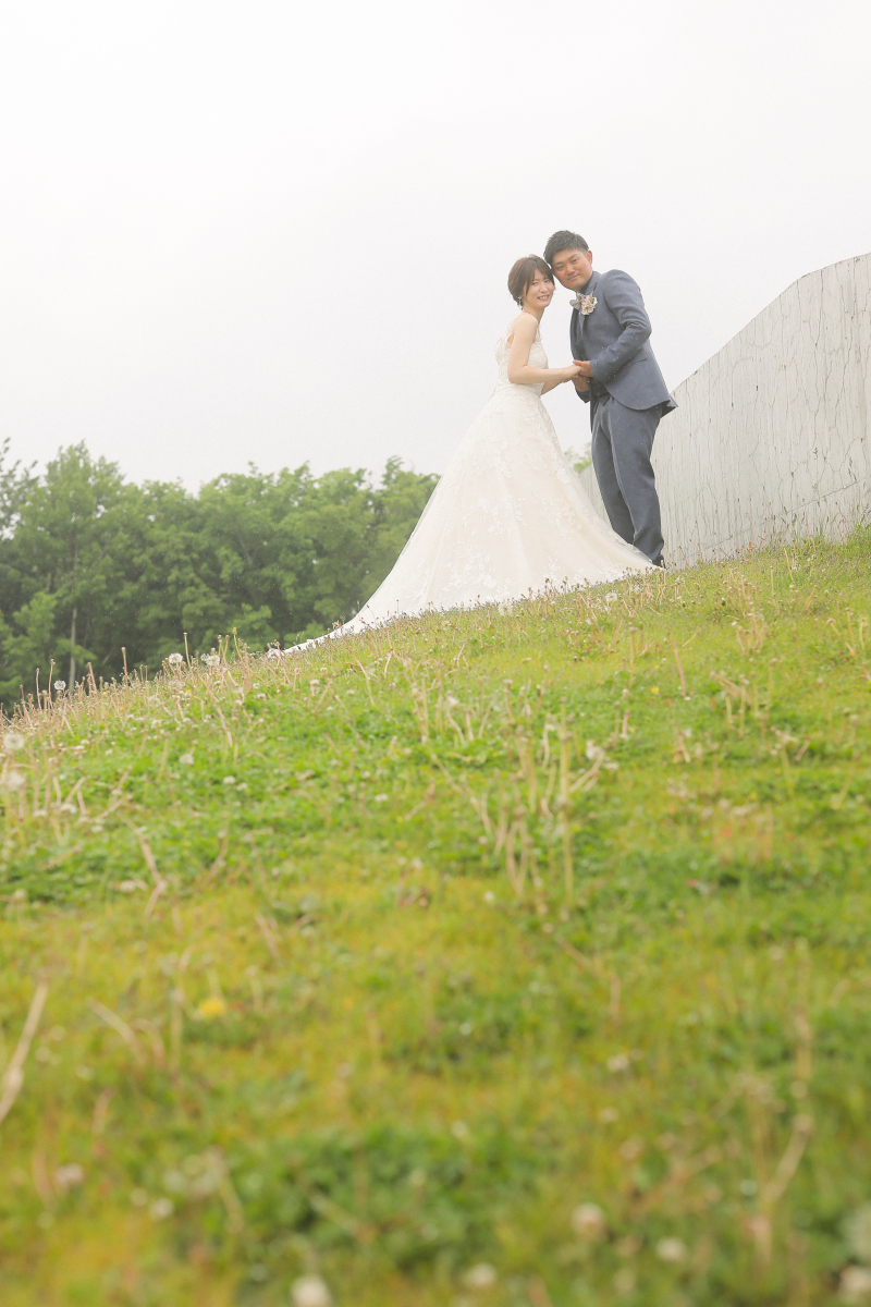 丘の上で寄り添って♪