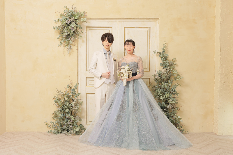 カラードレスにチェンジ!