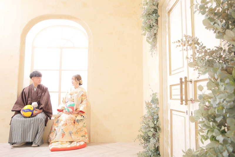 お2人が打ち込んだ青春と共に