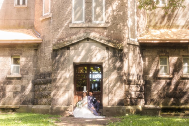 段差に座ってもかわいい♪