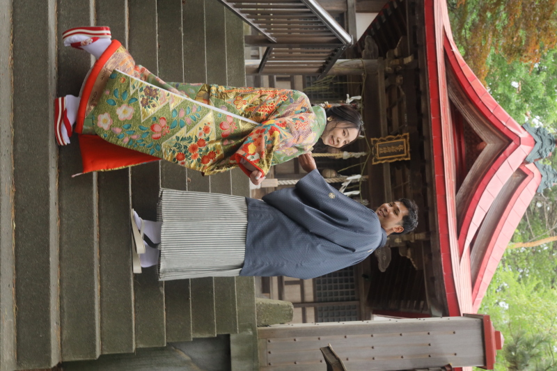 振り向きショット