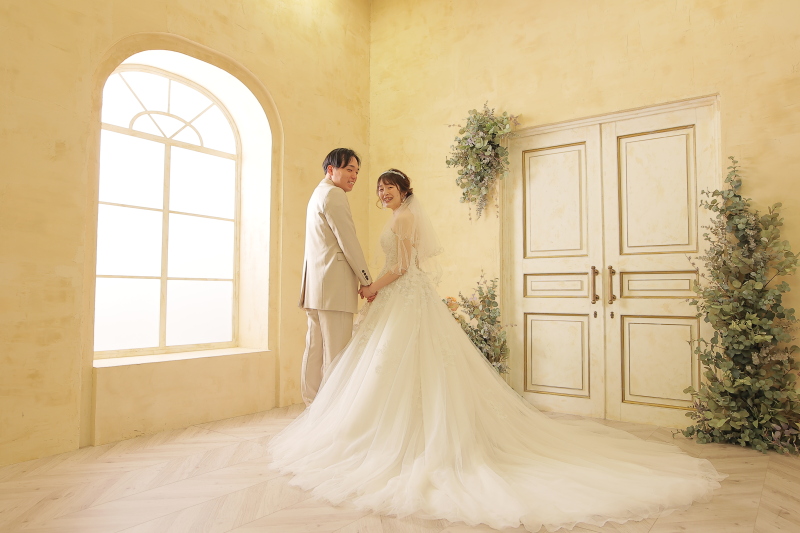 振り返ってにっこり!