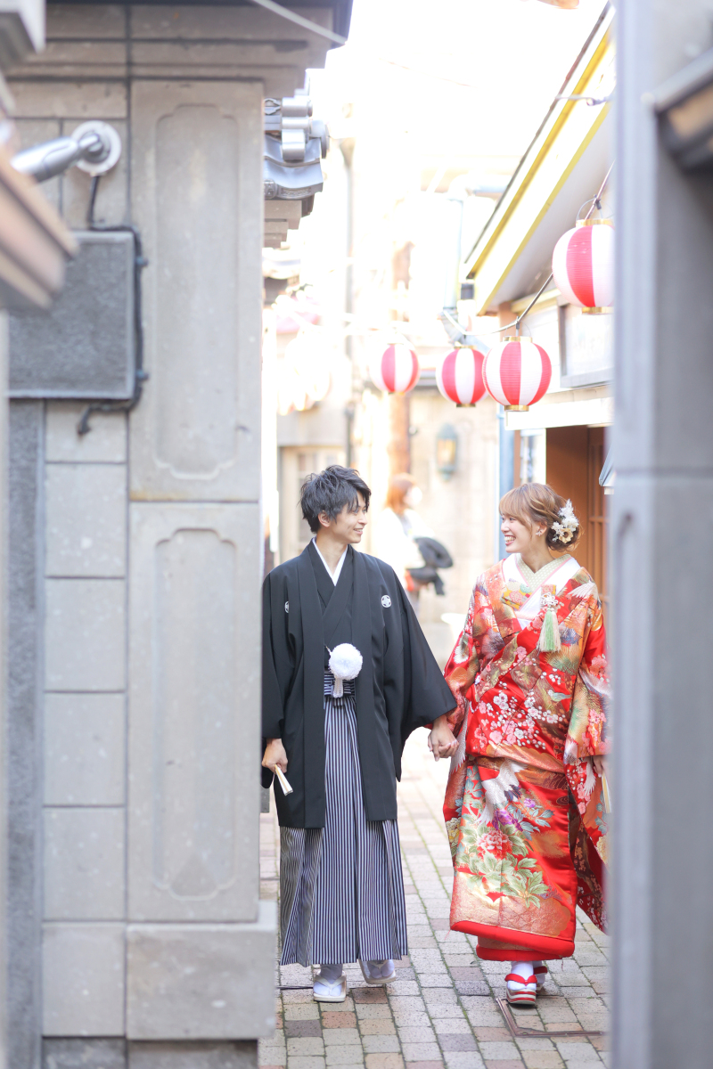 ノスタルジックな小樽の街並み