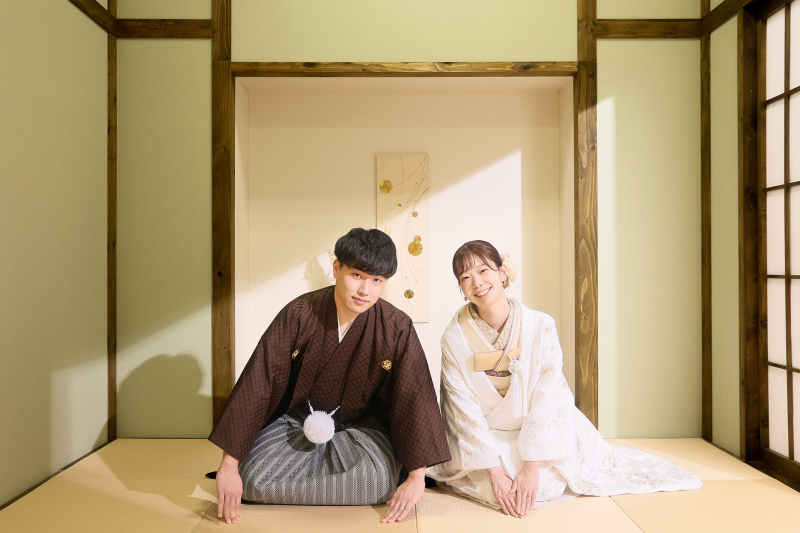 和装ならではのショット