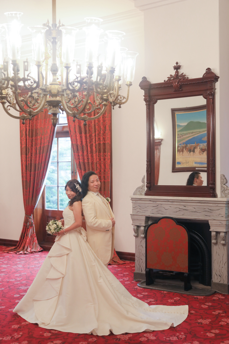 背中合わせショット❁