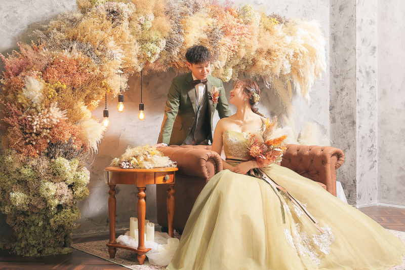 3着目はカラーに!