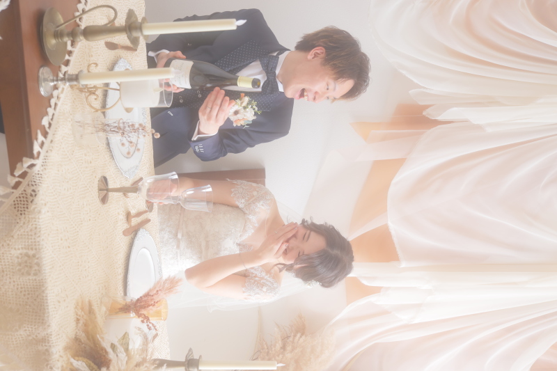 披露宴のワンシーン