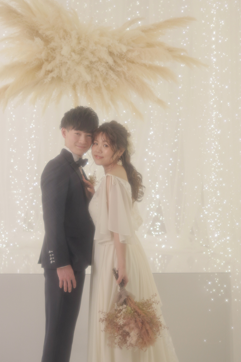 きゅっと寄って・・・