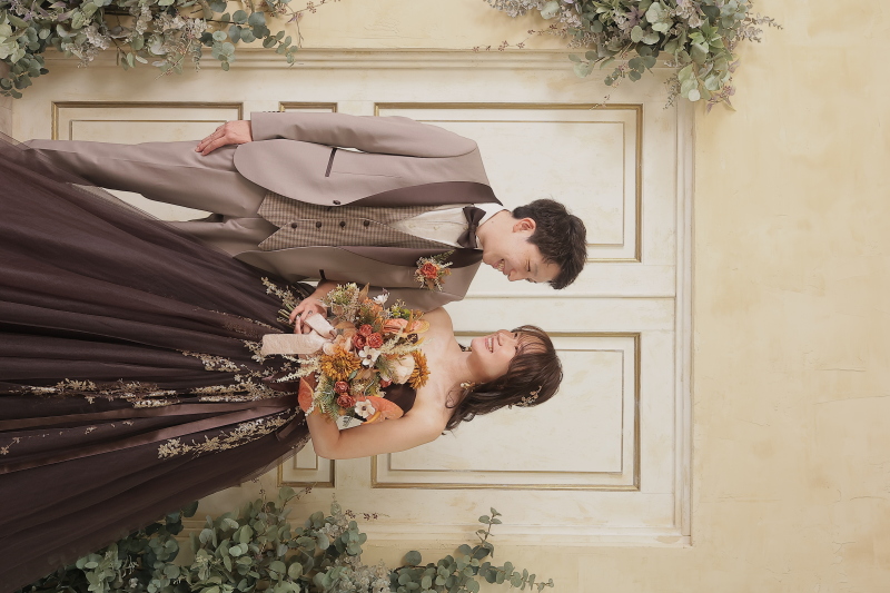 カラードレスにチェンジ♪