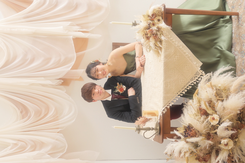 披露宴をイメージした背景で!