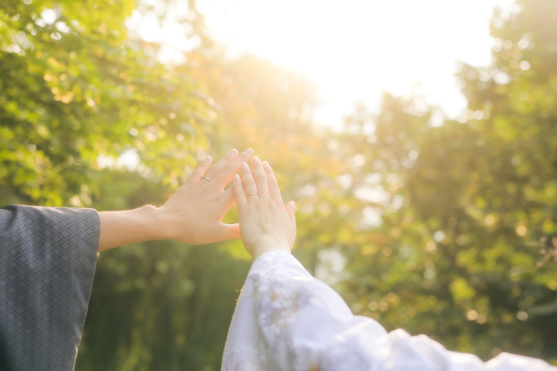 手元のショット