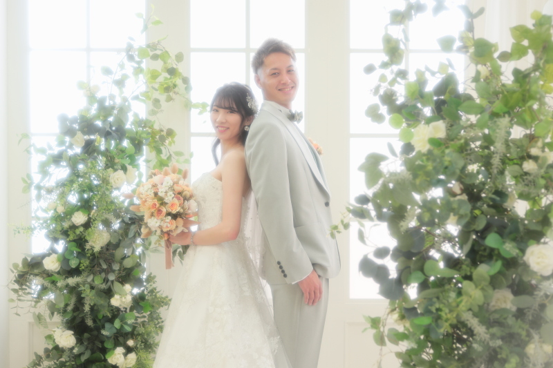 素敵なおふたりと撮影スタート!