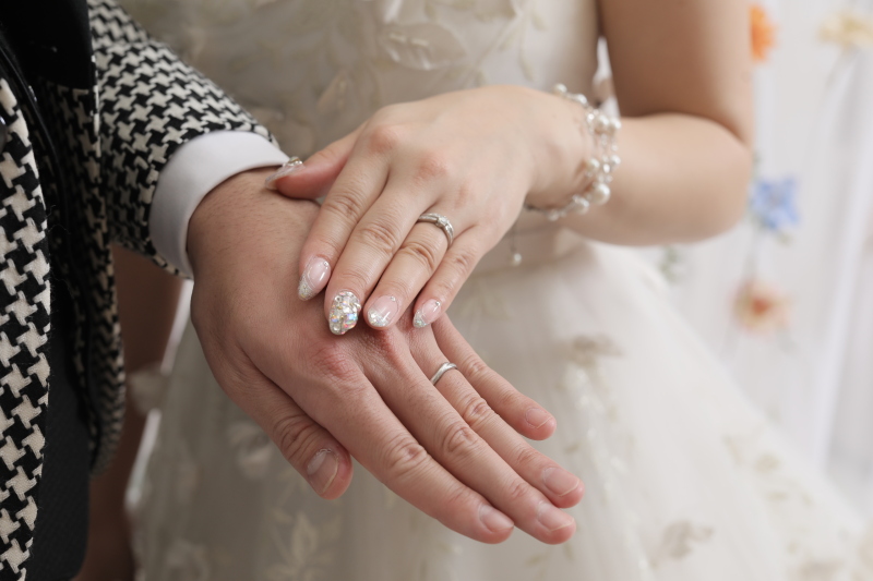 手元のショット