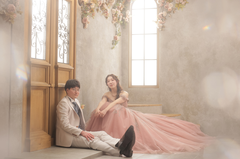 お座りショット