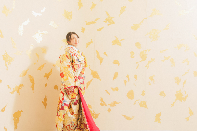 今日は和洋装2着のスタジオ撮影!