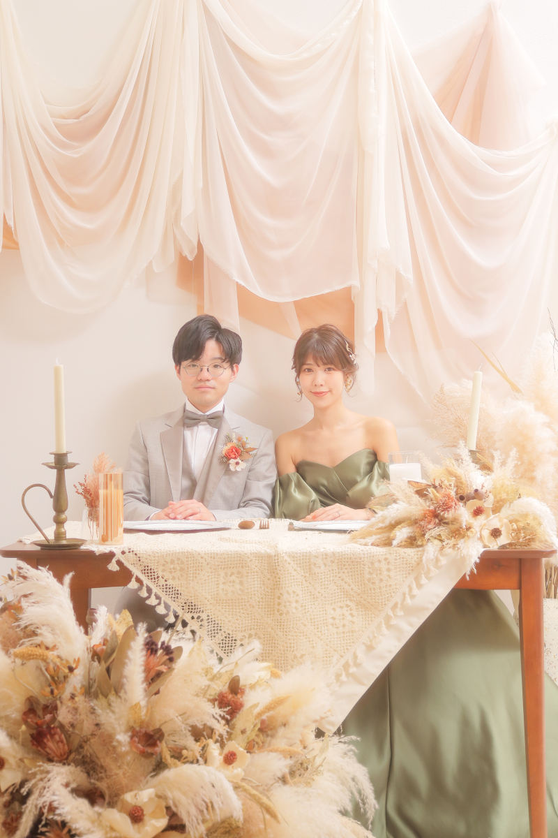 披露宴をイメージしたセット❁