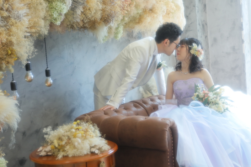 しっとりと・・。