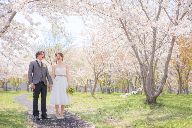 仲良く手繋ぎショット☆